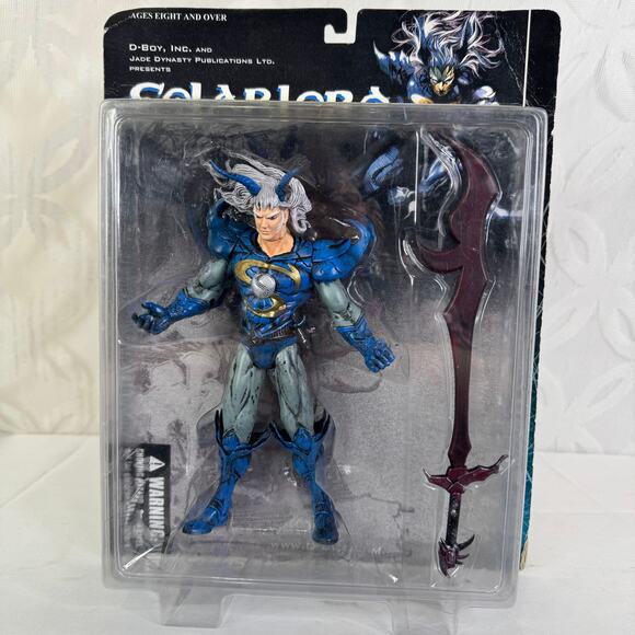 Solarlord Hyper Detail Action Figure 9 inches tall D-Boy 1999 - Picture 5 of 6